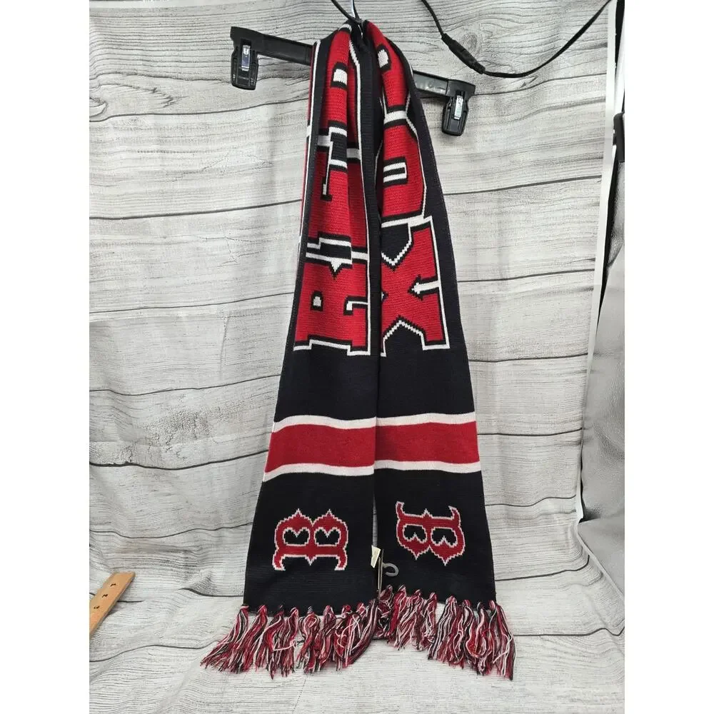 Boston Red Sox Double Sided Scarf Acrylic 47 Brand